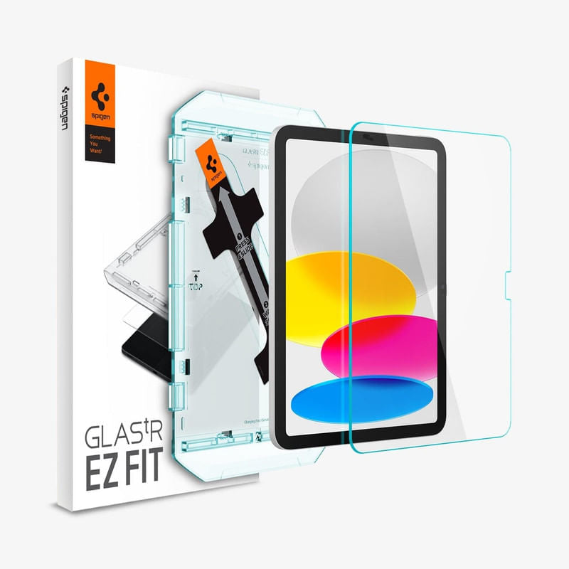 Spigen iPad 10.9" (2022) Screen Protector EZ FIT GLAS.tR