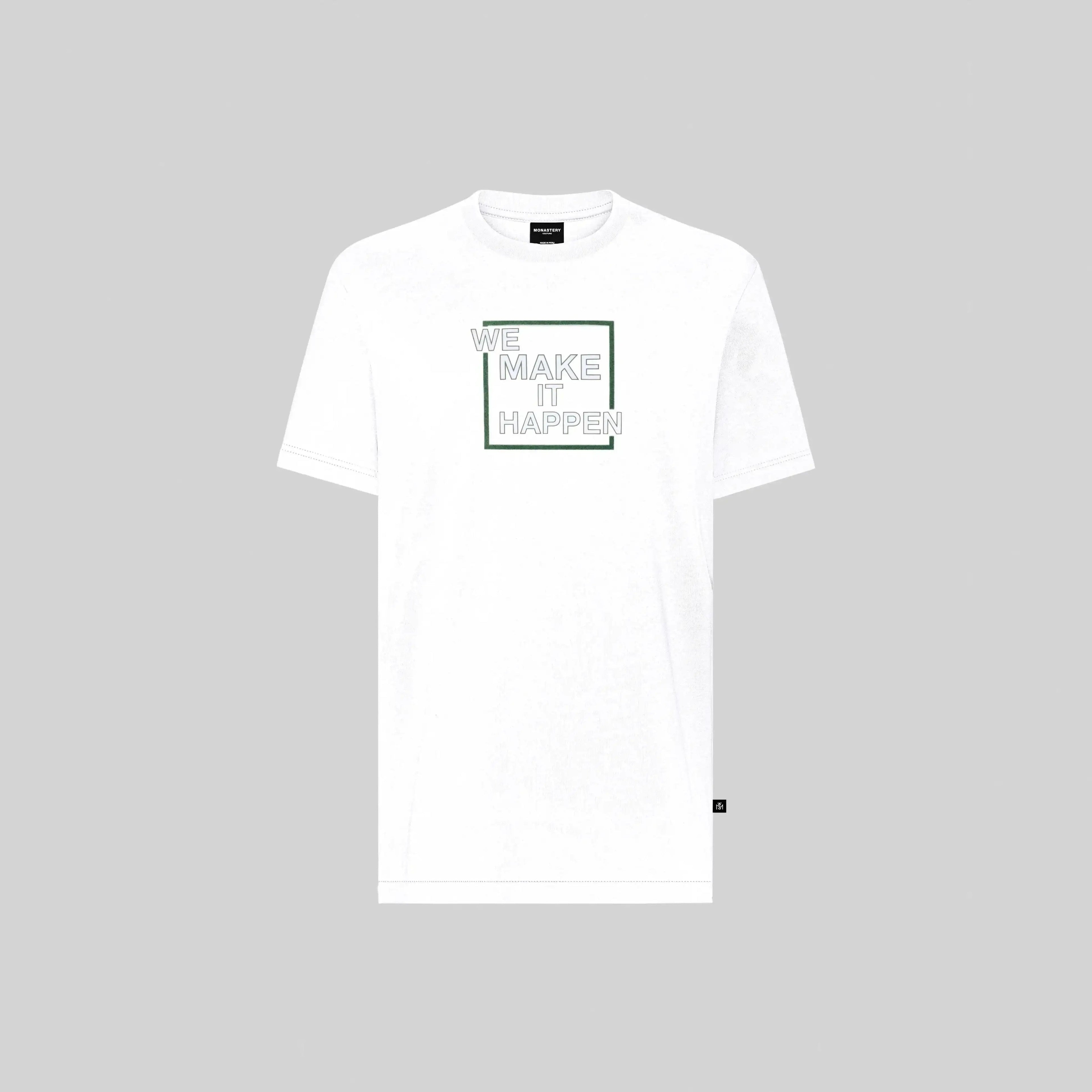 NUVOLARI T-SHIRT WHITE - Monastery