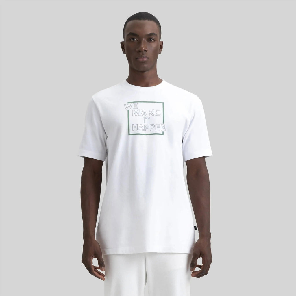NUVOLARI T-SHIRT WHITE - Monastery
