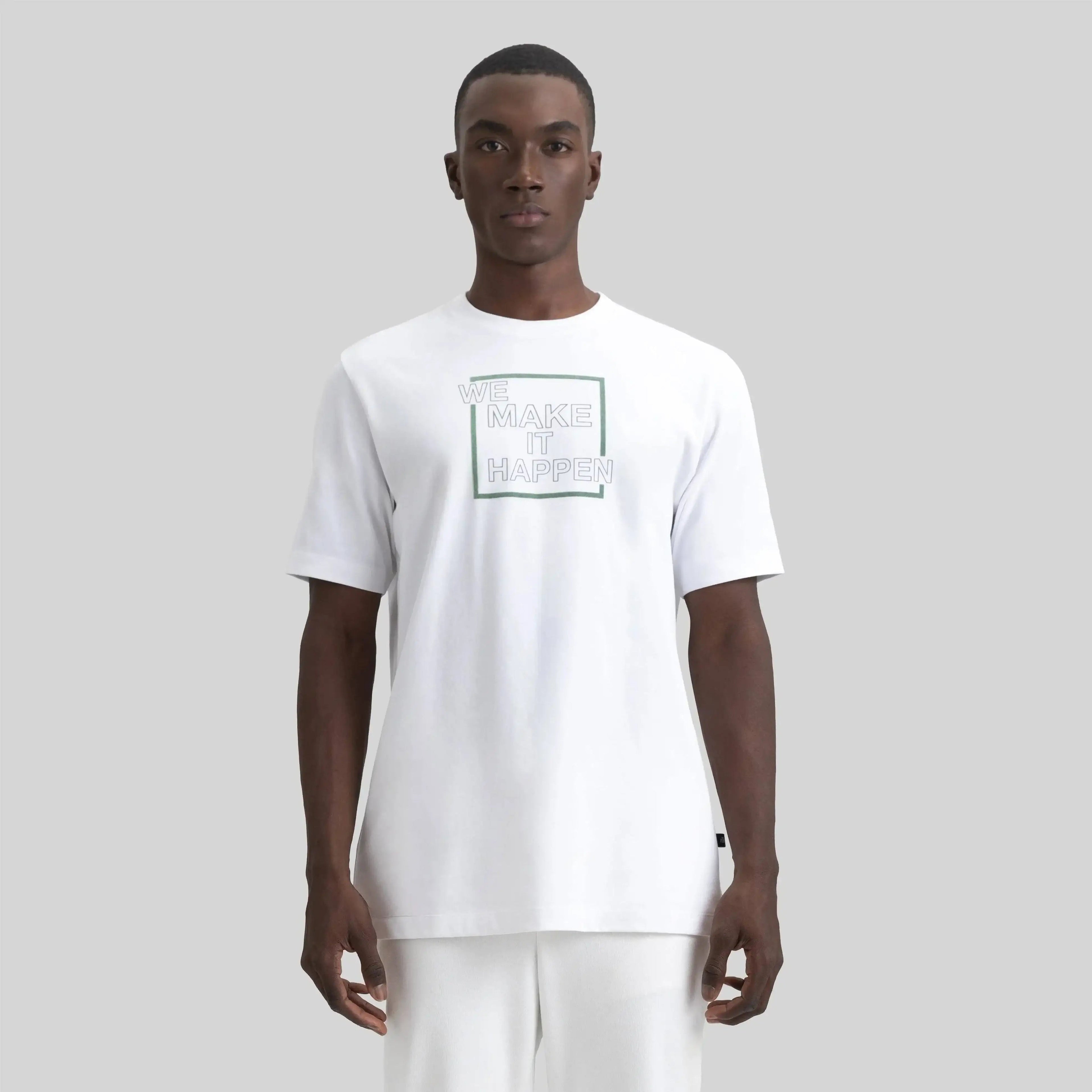 NUVOLARI T-SHIRT WHITE - Monastery