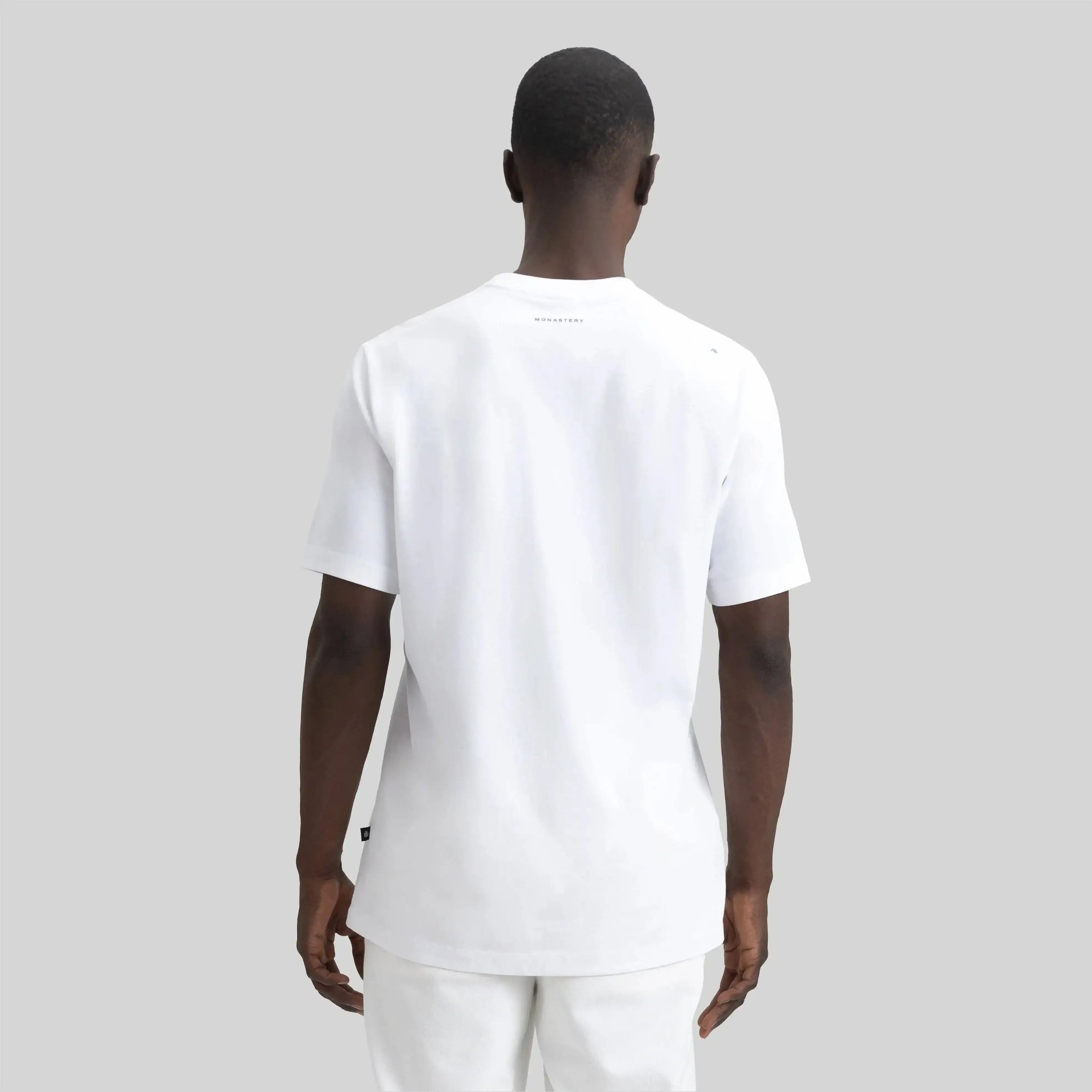 NUVOLARI T-SHIRT WHITE - Monastery