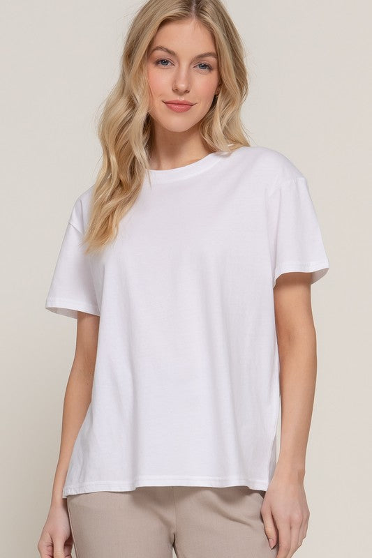 Camiseta Active Basic Mangas Cortas Lisa Para Damas by Active Basic