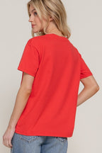 Camiseta Active Basic Mangas Cortas Lisa Para Damas by Active Basic