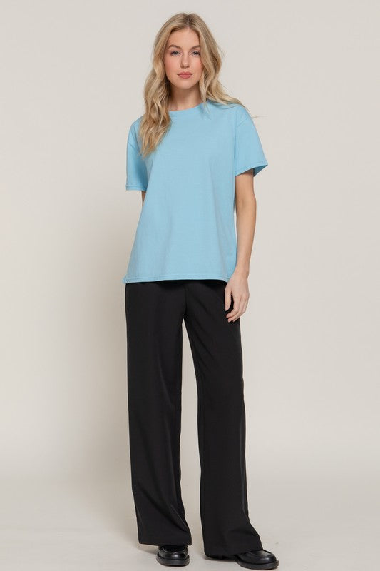 Camiseta Active Basic Mangas Cortas Lisa Para Damas by Active Basic