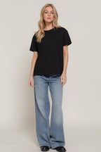 Camiseta Active Basic Mangas Cortas Lisa Para Damas by Active Basic