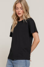 Camiseta Active Basic Mangas Cortas Lisa Para Damas by Active Basic