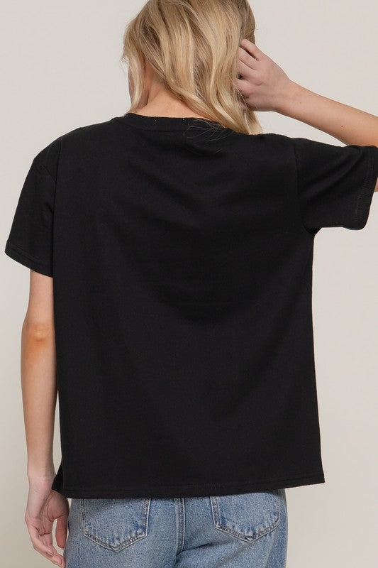 Camiseta Active Basic Mangas Cortas Lisa Para Damas by Active Basic