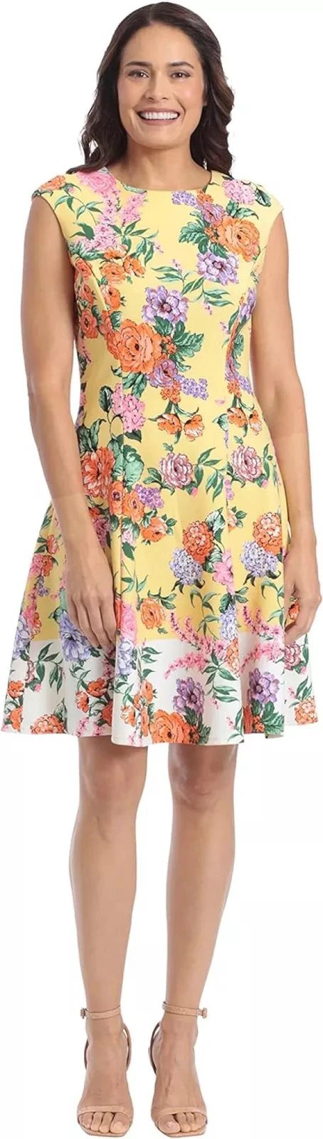 Vestido London Time Floral Para Damas by London Times