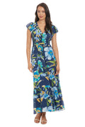 Vestido Maggy London Mangas Cortas Estampado Para Damas by Maggy London