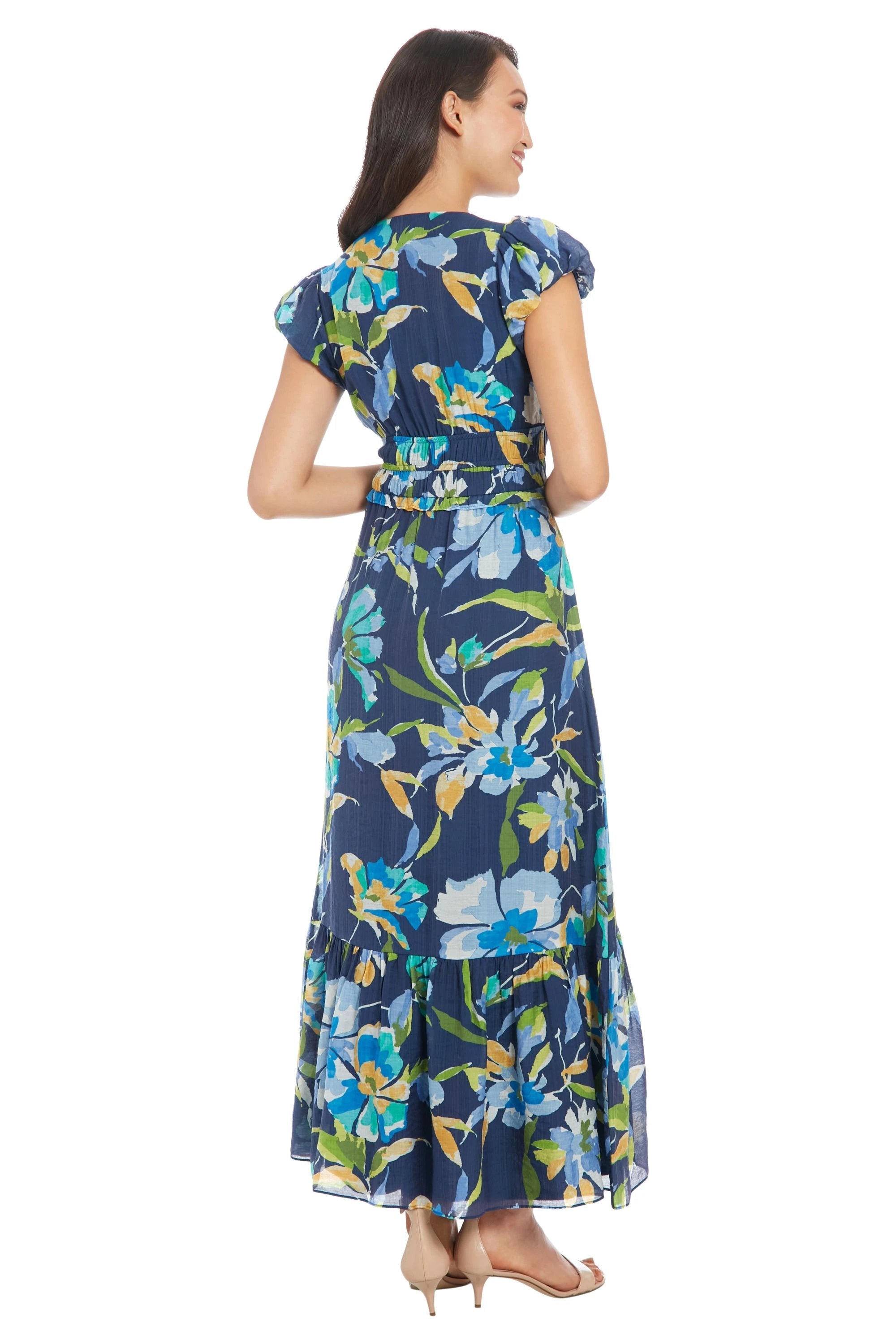 Vestido Maggy London Mangas Cortas Estampado Para Damas by Maggy London