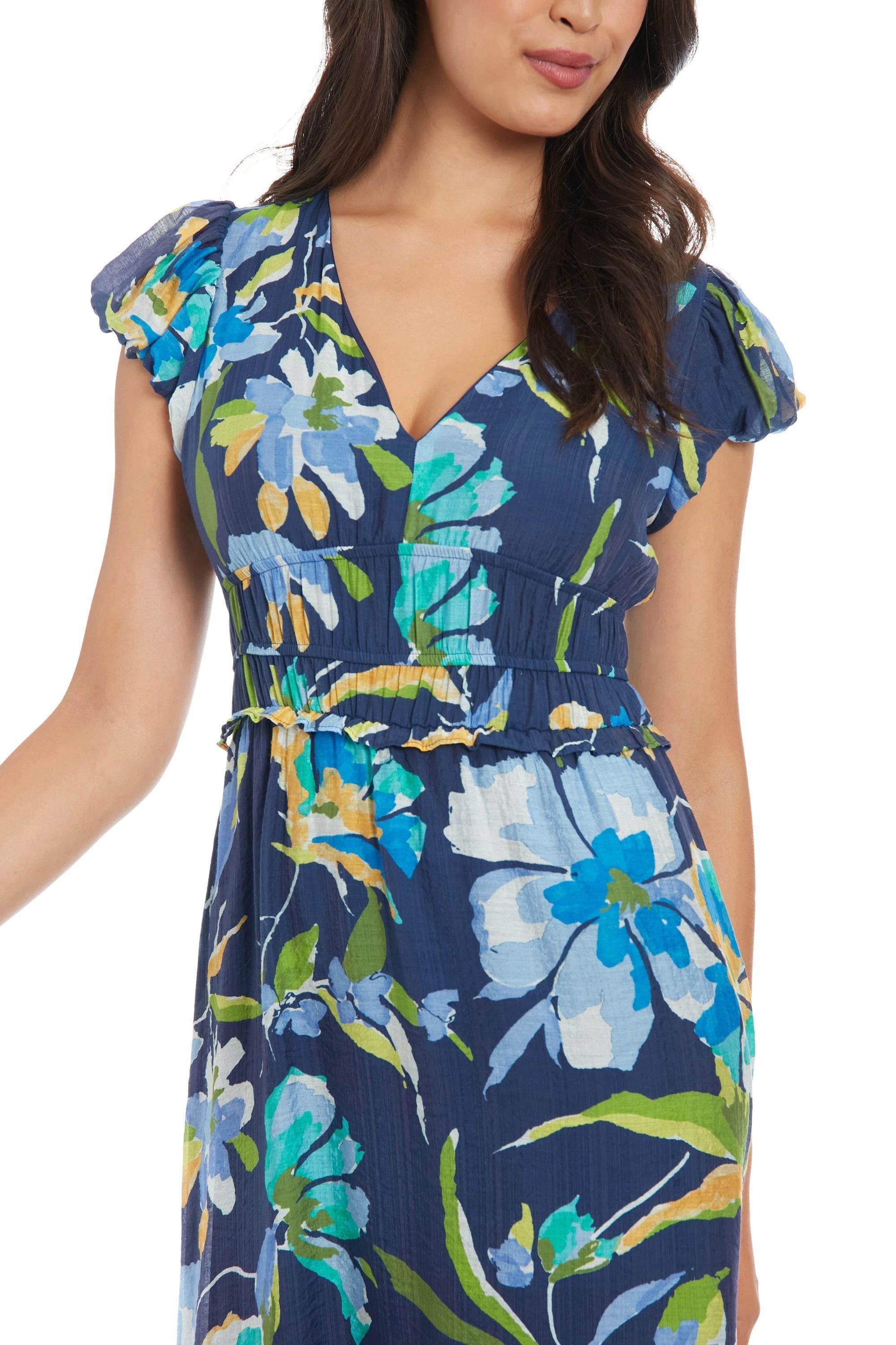 Vestido Maggy London Mangas Cortas Estampado Para Damas by Maggy London