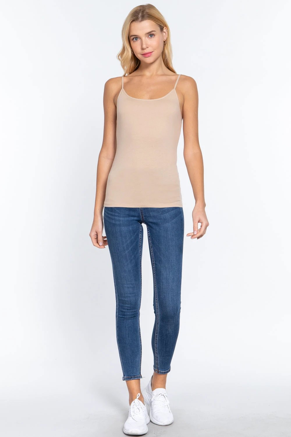 Top Active Basic Tiros Lisa Para Damas T9670 by Active Basic