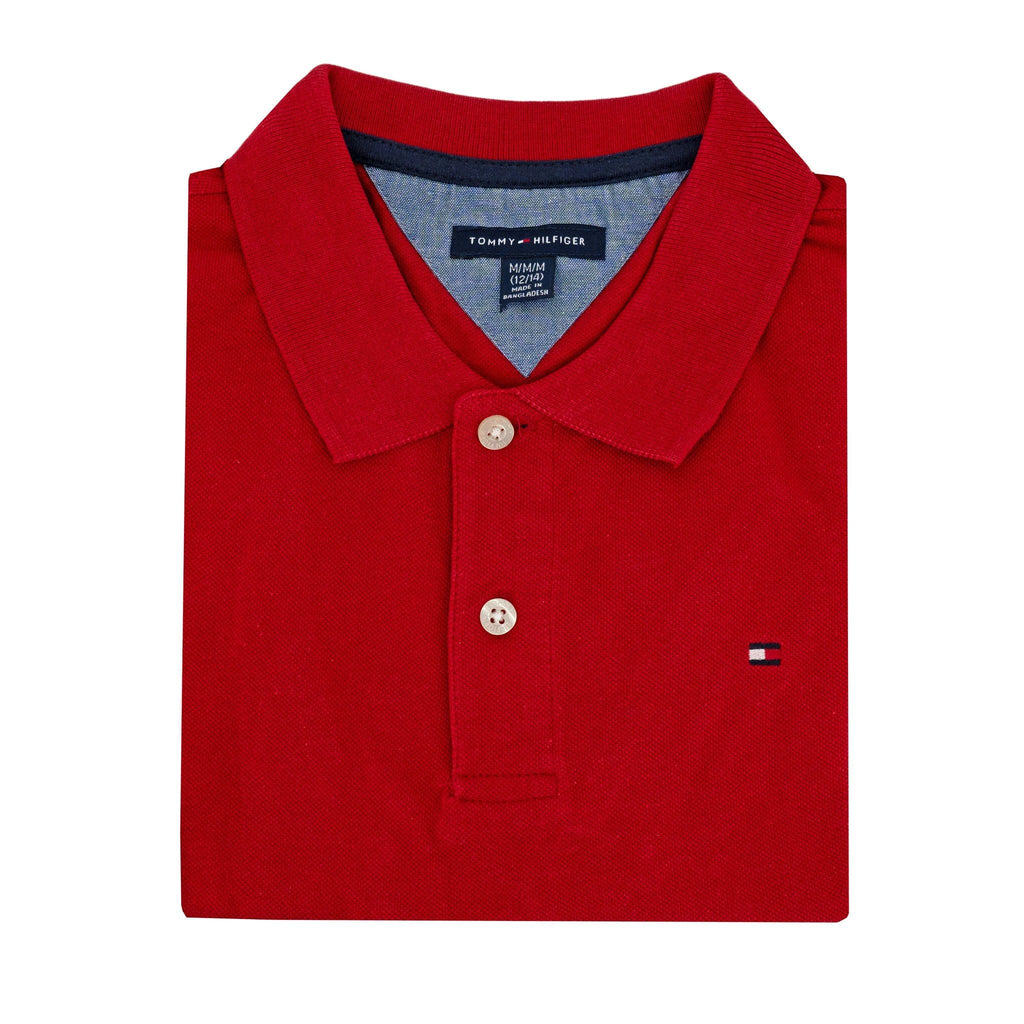 PoloShirt Tommy Hilfiger Mangas Cortas Liso P/ Niños by Tommy Hilfiger