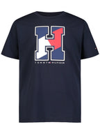 Camiseta Tommy Hilfiger Mangas Cortas Estampada Para Niños by Tommy Hilfiger