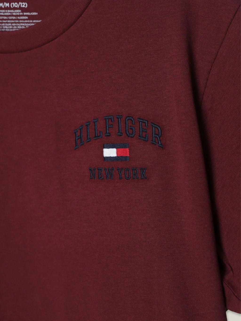 Camiseta Tommy Hilfiger Mangas Cortas Estampada Para Niños by Tommy Hilfiger