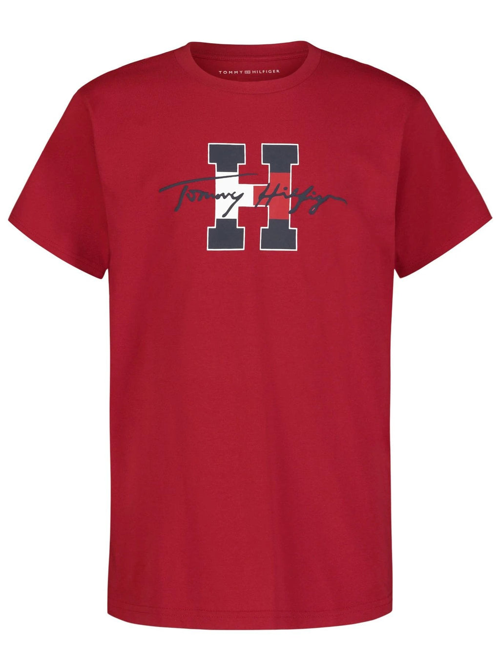 Camiseta Tommy Hilfiger Mangas Cortas Estampada P/ Niños by Tommy Hilfiger