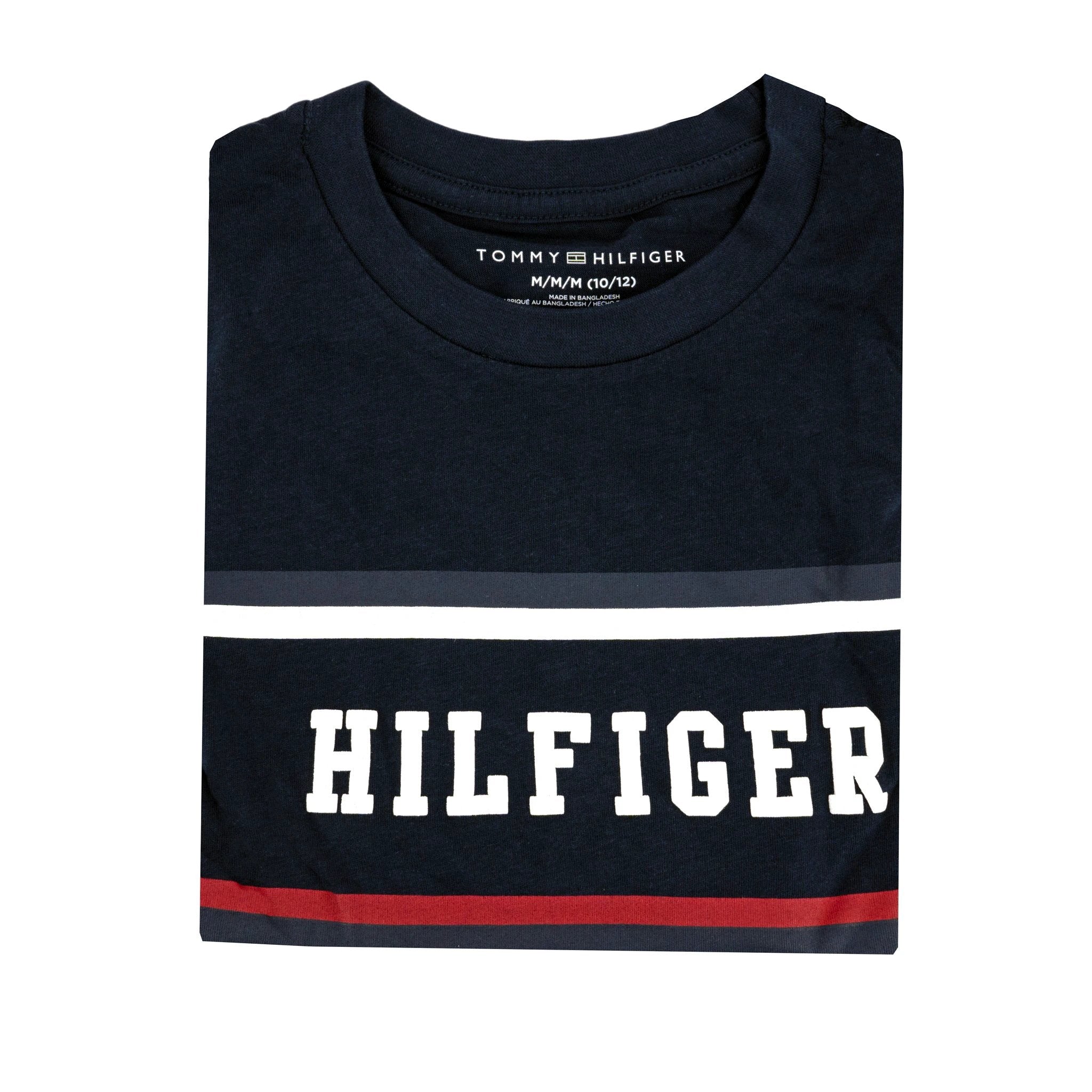 Camiseta Tommy Hilfiger Mangas Largas Estampada P/ Niños by Tommy Hilfiger