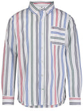 Camisa Tommy Hilfiger Mangas Largas Rayas P/ Niños by Tommy Hilfiger