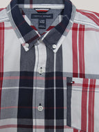 Camisa Tommy Hilfiger Mangas Largas Cuadros Para Niños by Tommy Hilfiger