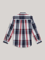 Camisa Tommy Hilfiger Mangas Largas Cuadros Para Niños by Tommy Hilfiger