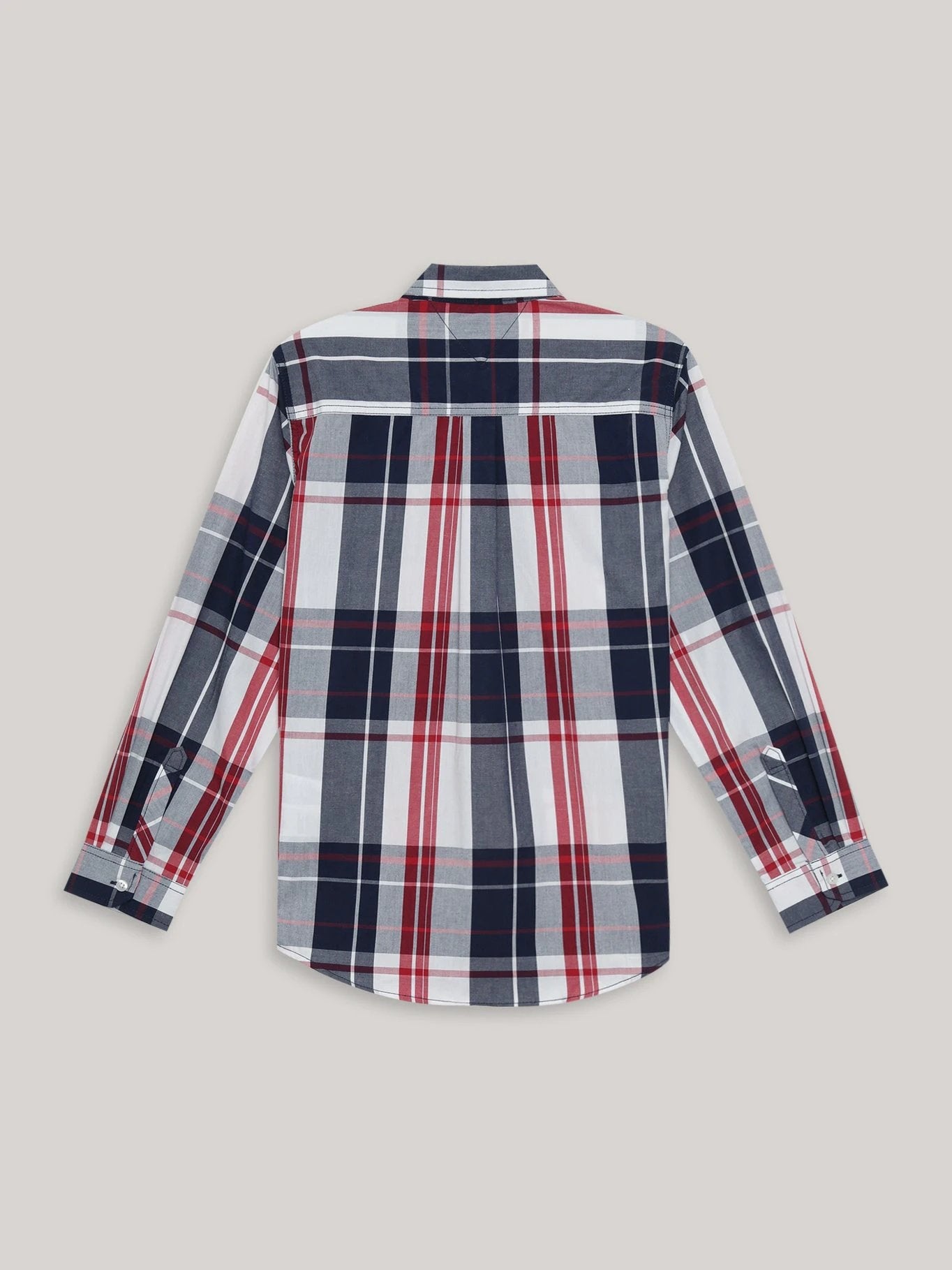 Camisa Tommy Hilfiger Mangas Largas Cuadros Para Niños by Tommy Hilfiger