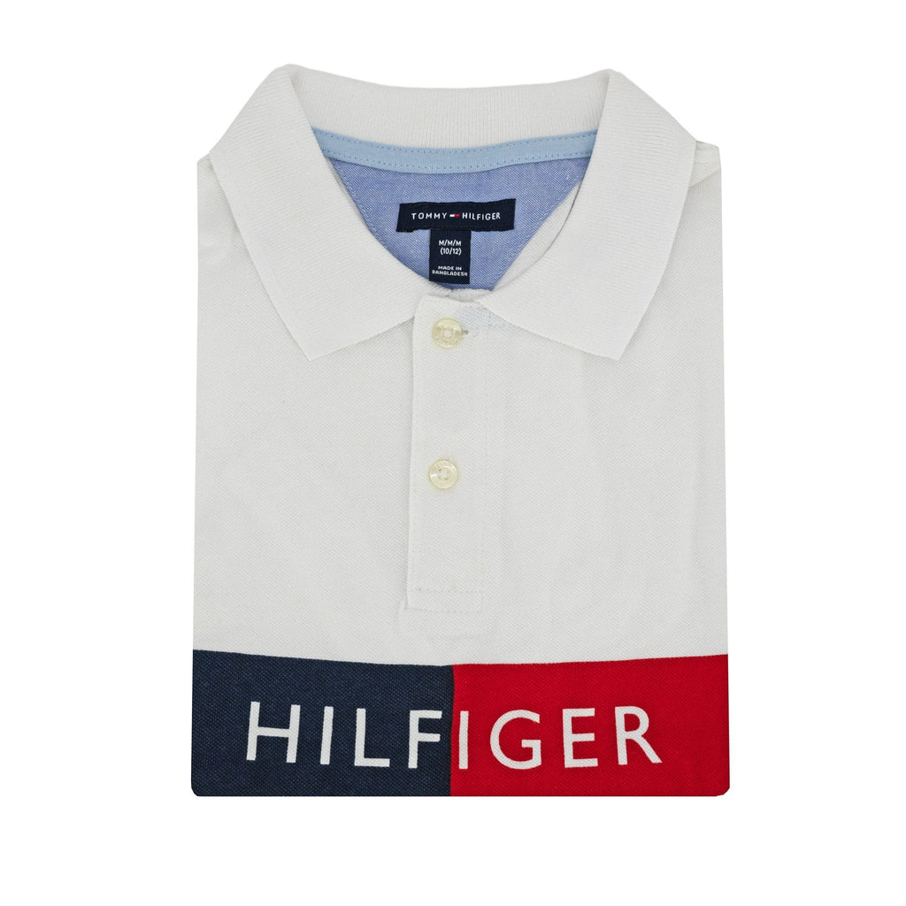 PoloShirt Tommy Hilfiger Mangas Cortas Combinado P/ Niños by Tommy Hilfiger