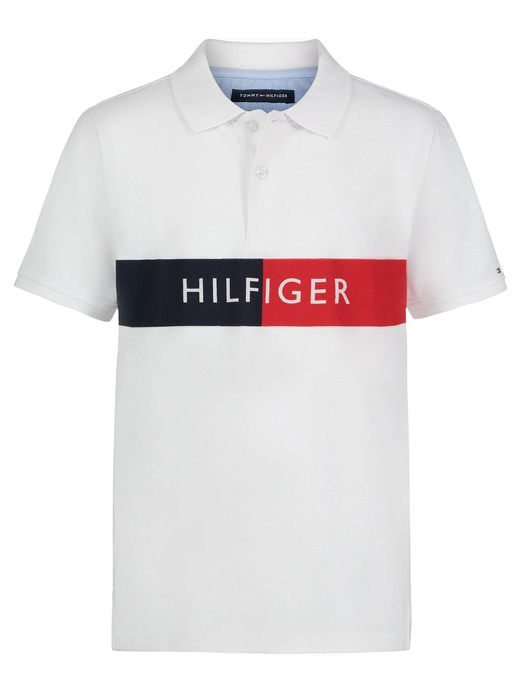 PoloShirt Tommy Hilfiger Mangas Cortas Combinado P/ Niños by Tommy Hilfiger