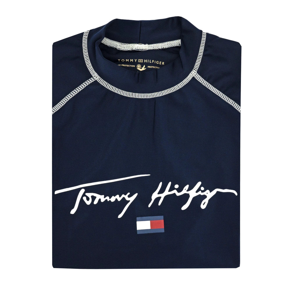 Camiseta Tommy Hilfiger Mangas Cortas Estampada P/ Niños by Tommy Hilfiger