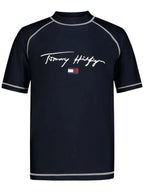 Camiseta Tommy Hilfiger Mangas Cortas Estampada P/ Niños by Tommy Hilfiger