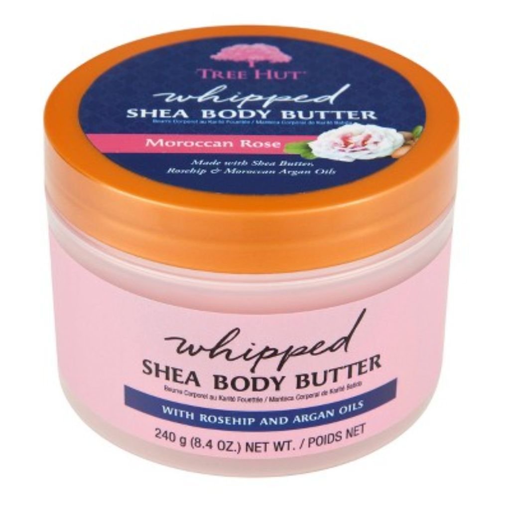TREE HUT WHIPPED BODY BUTTER MOROCCAN ROSE 8.4OZ