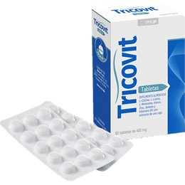 TRICOVIT TABLETAS (TRICOTABS) 60UND