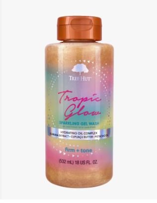 TREE HUT BODY WASH TROPIC GLOW 18OZ