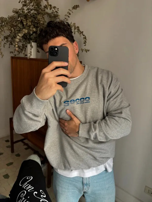 Own Your Grind Crewneck Gris