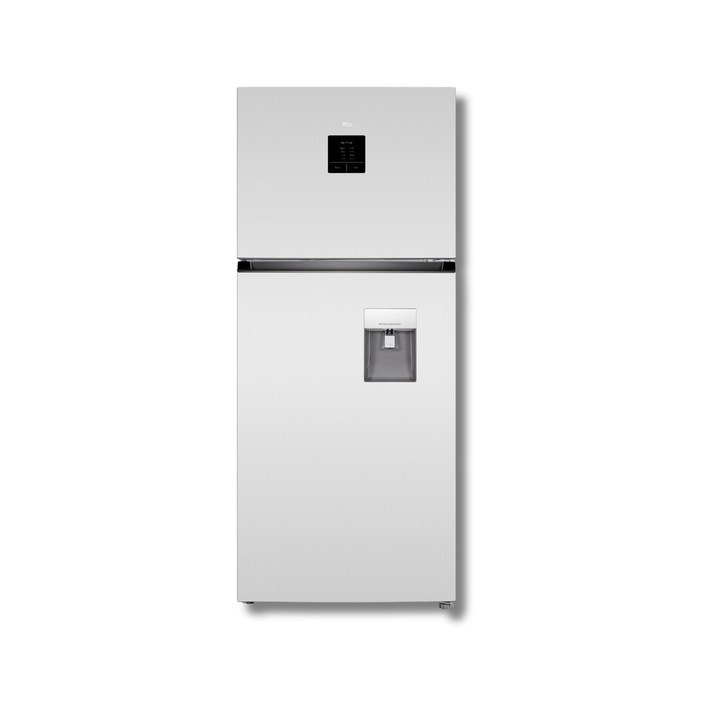 Nevera Top Mount TCL P425TMN 15 Pies Cúbicos Eco Inverter Gris