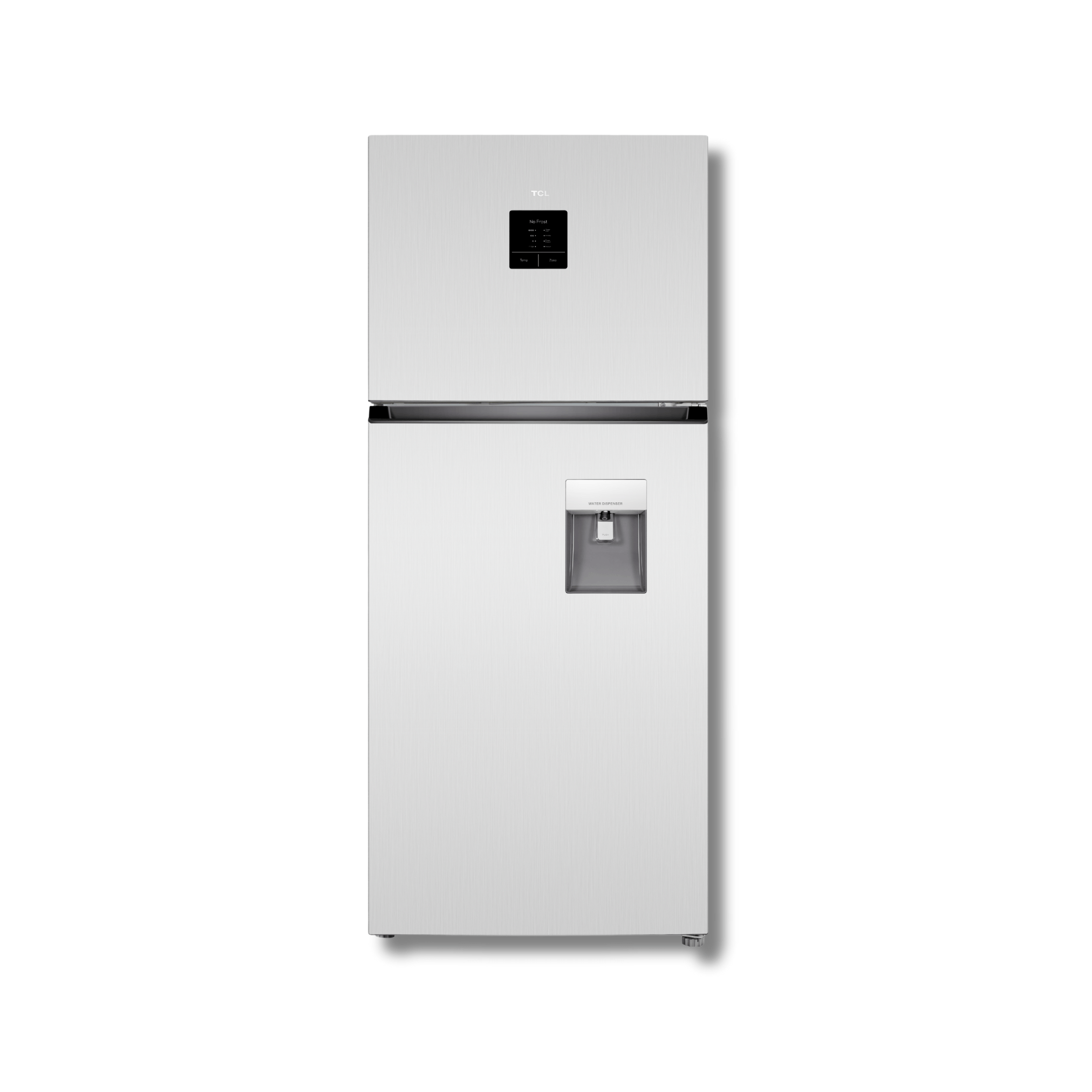 Nevera Top Mount TCL P425TMN 15 Pies Cúbicos Eco Inverter Gris