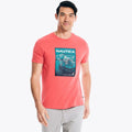 Camiseta Nautica Mangas Cortas Estampada Para Caballeros by Nautica