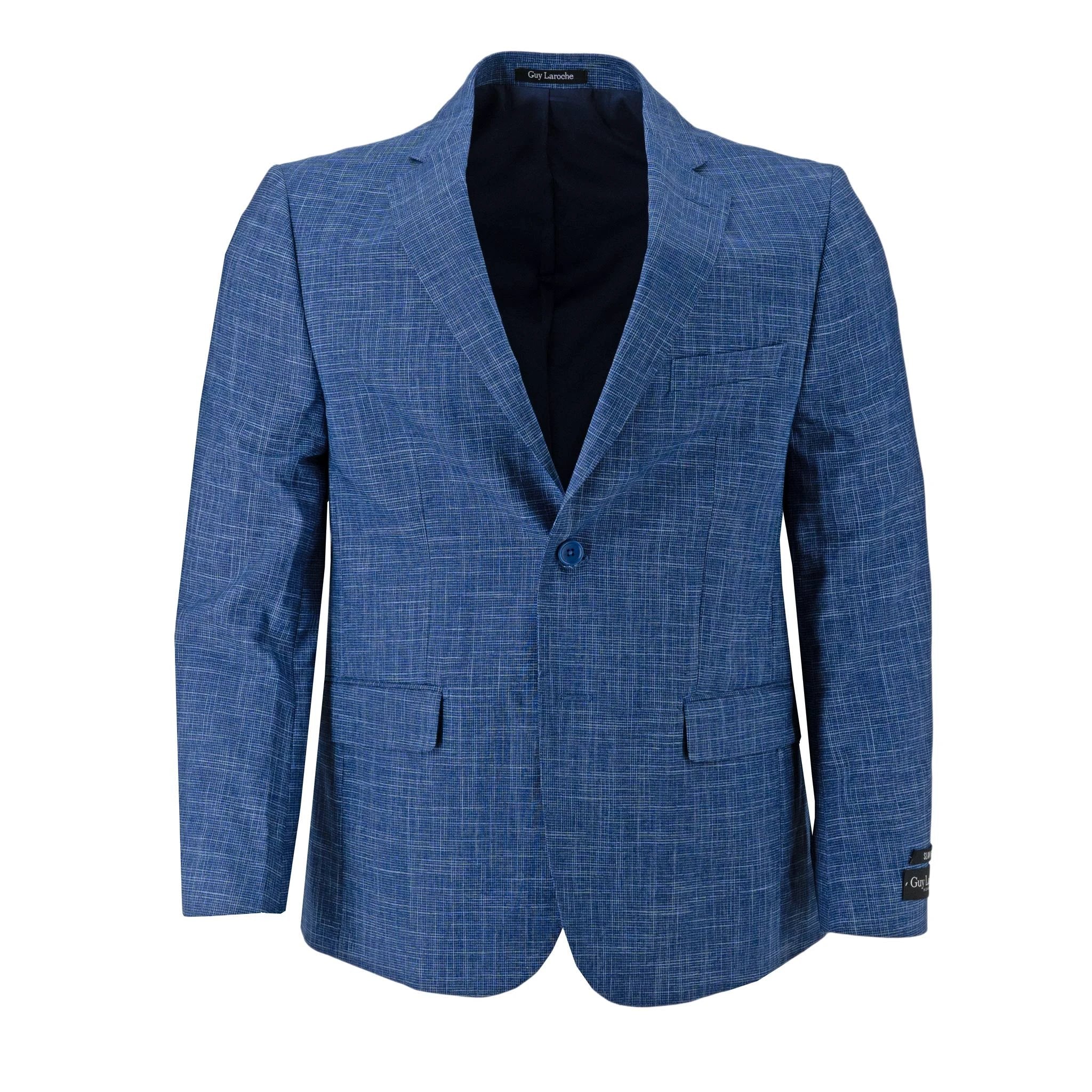 Traje Guy Laroche 2 Botones Jaspeado Para Caballeros by Guy Laroche