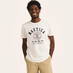 Camiseta Nautica Mangas Cortas Estampada Para Caballeros by Nautica