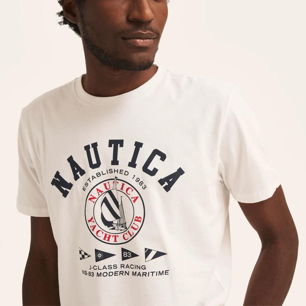 Camiseta Nautica Mangas Cortas Estampada Para Caballeros by Nautica