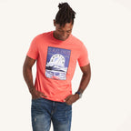 Camiseta Nautica Mangas Cortas Estampada Para Caballeros by Nautica