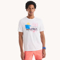 Camiseta Nautica Mangas Cortas Estampada Para Caballeros by Nautica