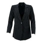 Chaqueta Adrienne Vittadini Mangas Largas Rayas Para Damas by Adrienne Vittadini
