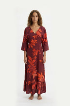 Vestido Magdalena Chulupa Burgundi - moda mujer Colombia OchoCinco