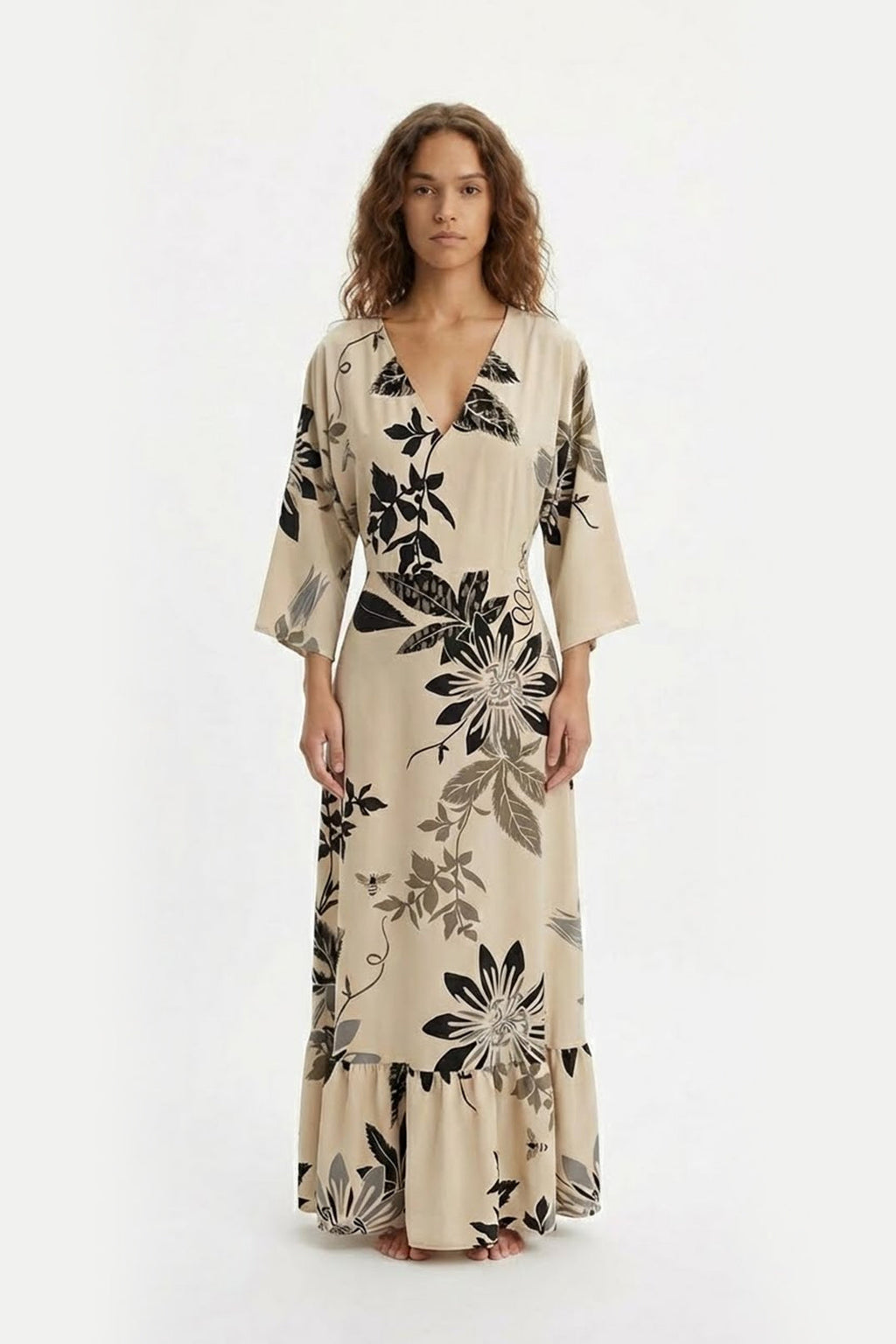 Vestido Magdalena Chulupa Negra - ropa mujer Colombia OchoCinco
