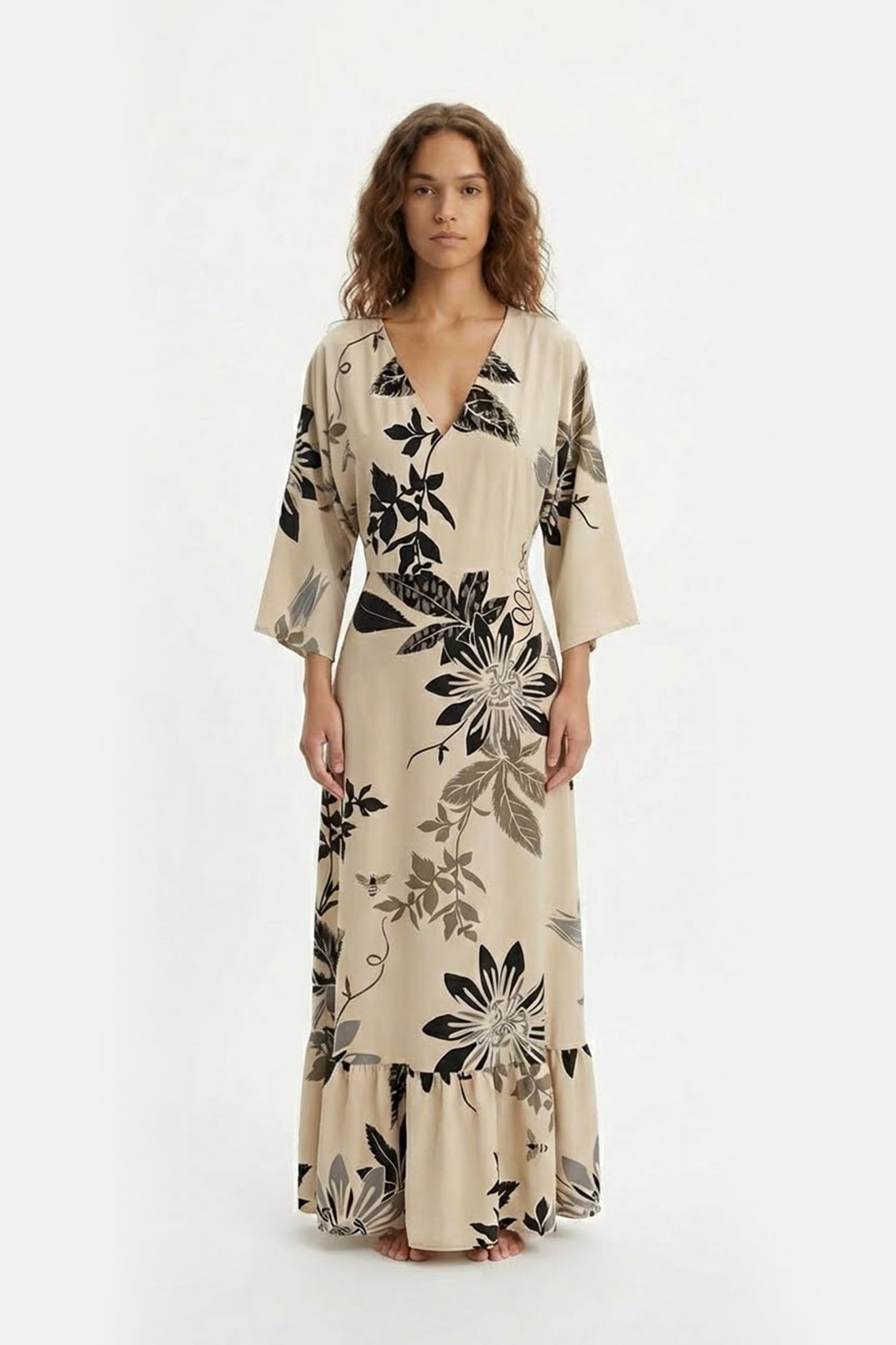 Vestido Magdalena Chulupa Negra - ropa mujer Colombia OchoCinco