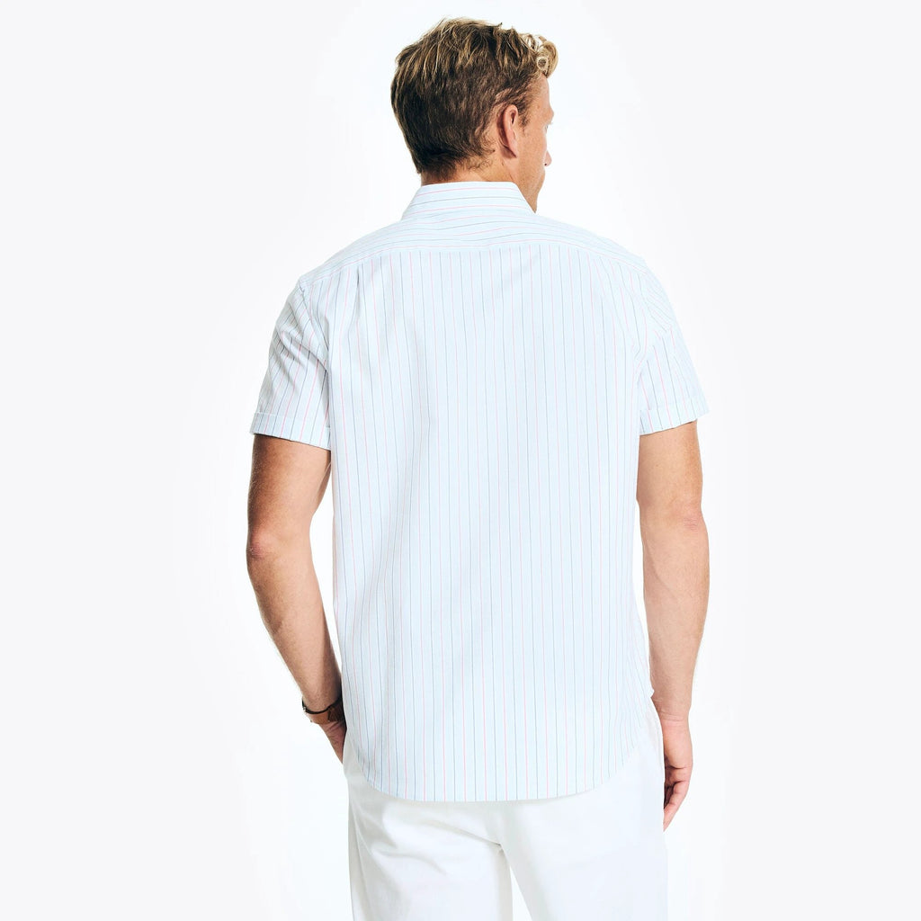 Camisa Nautica Mangas Cortas Rayas Para Caballeros by Nautica
