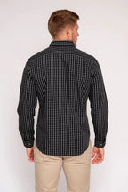 Camisa Nautica Mangas Largas Cuadros Para Caballeros by Nautica