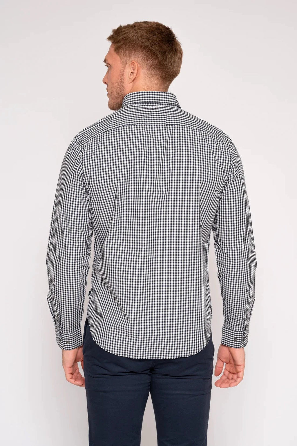 Camisa Nautica Mangas Largas Cuadros Para Caballeros by Nautica