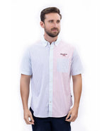 Camisa Nautica Mangas Cortas Rayas Para Caballeros by Nautica