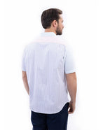 Camisa Nautica Mangas Cortas Rayas Para Caballeros by Nautica